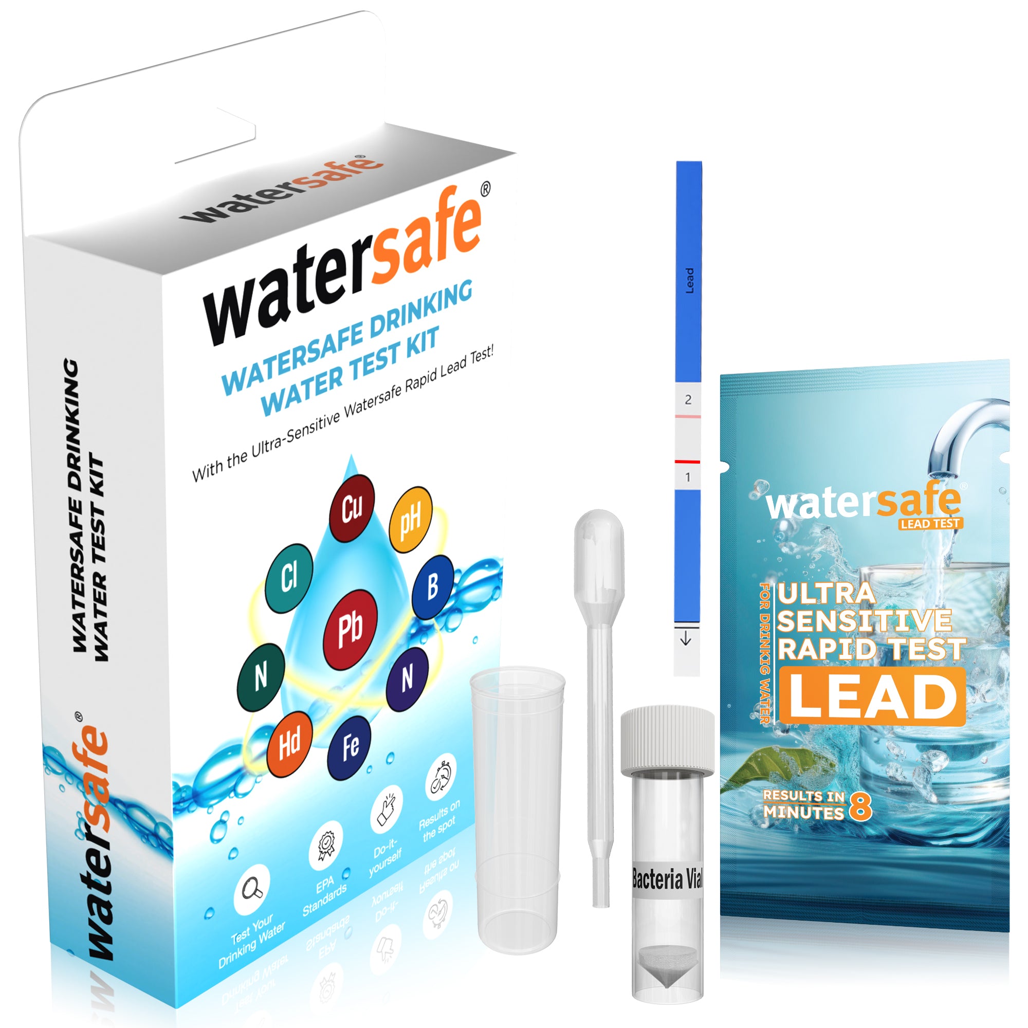 Watersafe® Drinking Water Test Kit WS-425D — Bio-Safety Supplies Pte Ltd