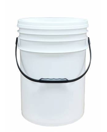 White Pail With Lid 20 Litres