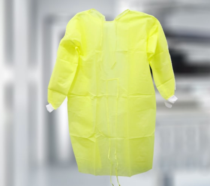 ASSURE High Risk Isolation Gown (AAMI Level 4) Yellow, 125cm X 140cm